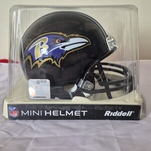 Riddell NFL Baltimore RAVENS Mini Helmet VSR4 NEW IN BOX Scale 1/4